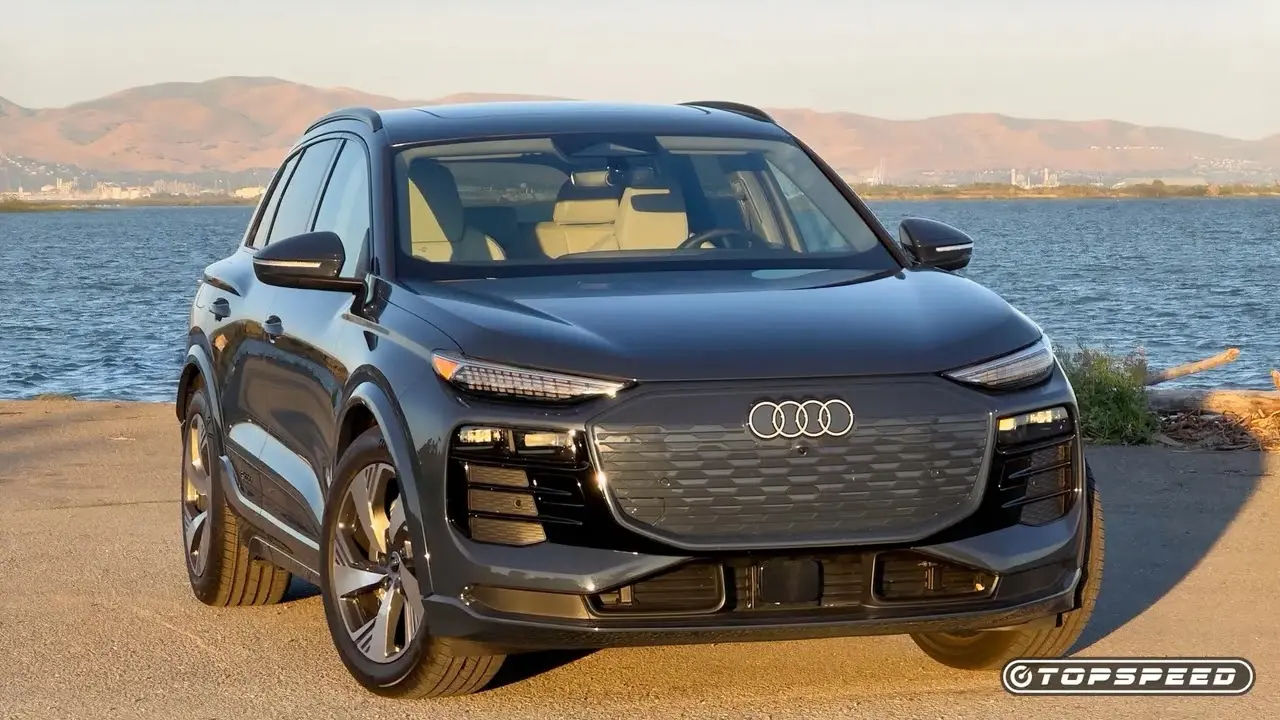 طراحی خارجی و جلوی آودی Q6 e-tron