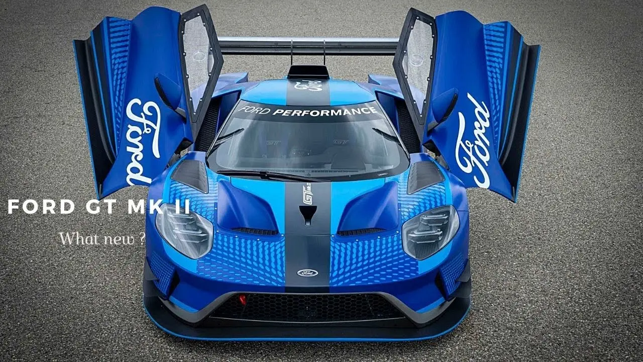 طراحی عقب و دیفیوزر بزرگ Ford GT Mk II