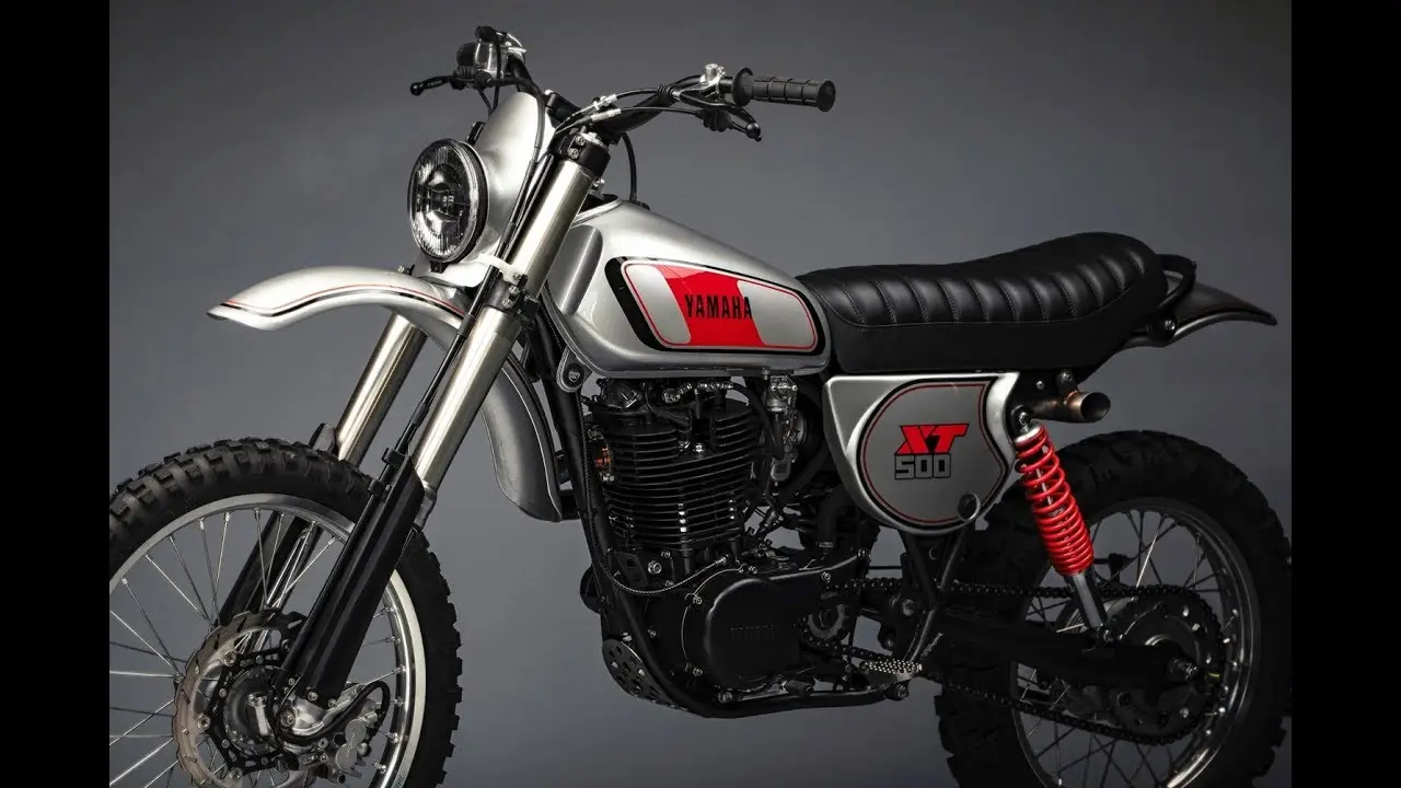 یاماها XT500 با طراحی کلاسیک و مدرن