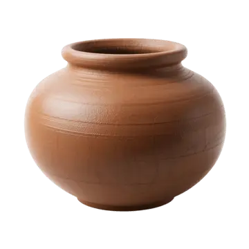 قابلمه سنتی خالی با طراحی ساده و زیبا