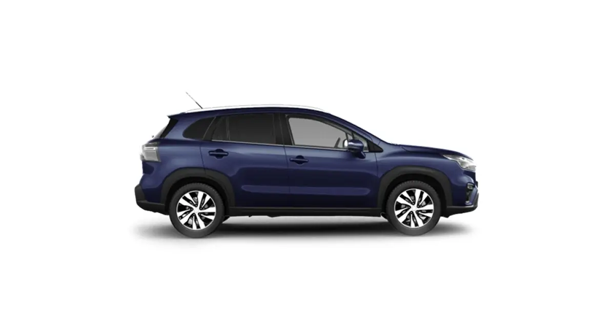 داخل کابین سوزوکی S-Cross با داشبورد دیجیتال و نمایشگر ۷ اینچی