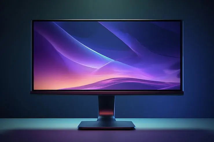 صفحه نمایش مانیتور با کیفیت بالا و تصاویر واضح