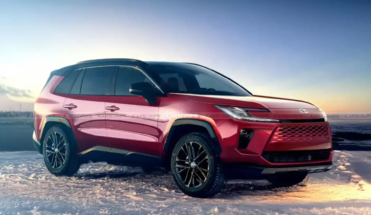 داشبورد دیجیتال Toyota RAV4 با نمایشگر 12 اینچی و امکانات پیشرفته