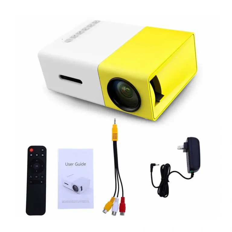 نمونهای از پروژکتور LED با کیفیت تصویر بالا و طراحی مدرن