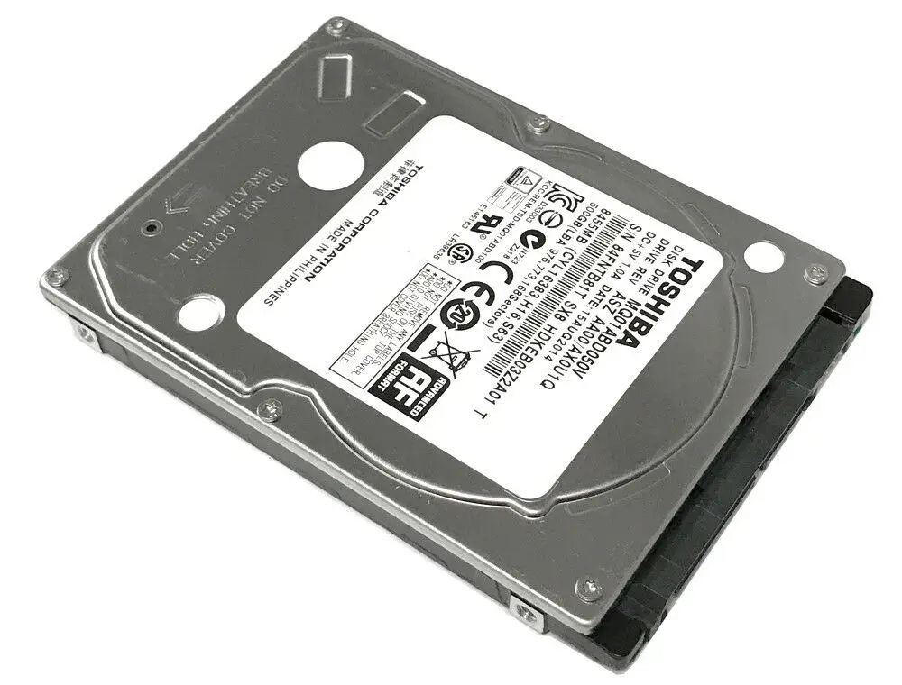 مقایسه فیزیکی بین هارد دیسک مکانیکی HDD و هارد دیسک جامد SSD