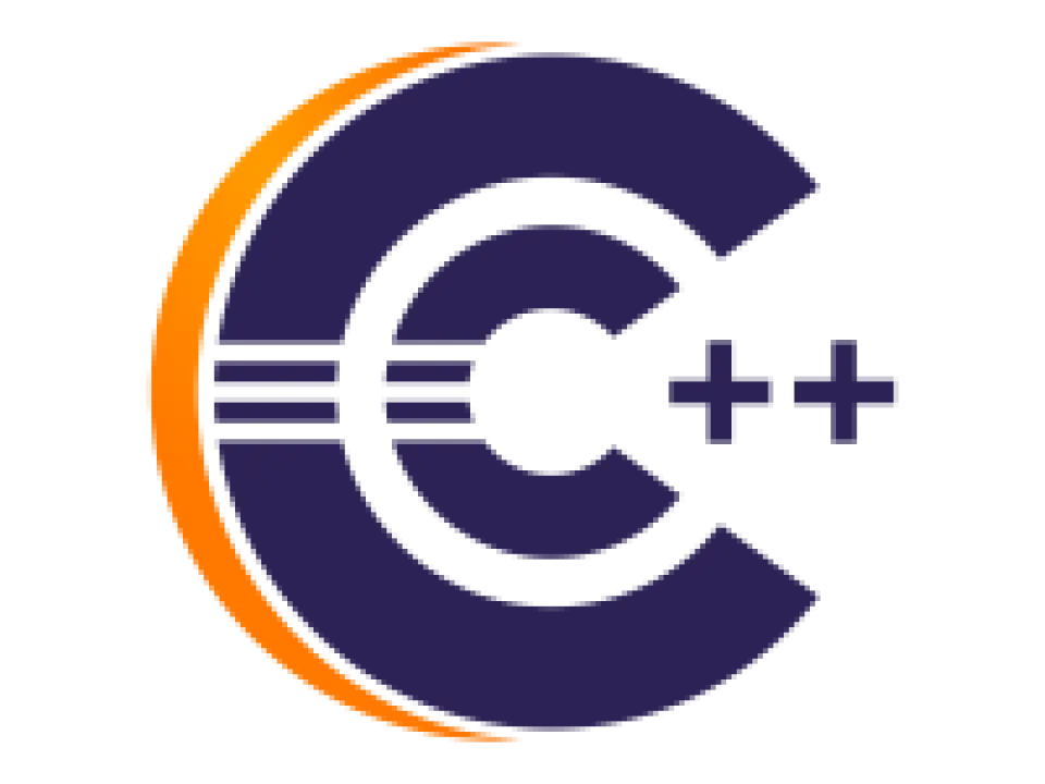 کد منبع C++ در محیط توسعه مجتمع با خطوط کد رنگی و خوانا