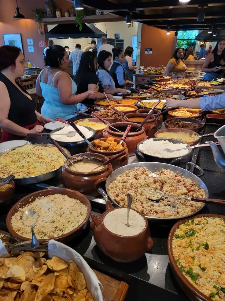 چیدمان بوفه برای مراسم informal