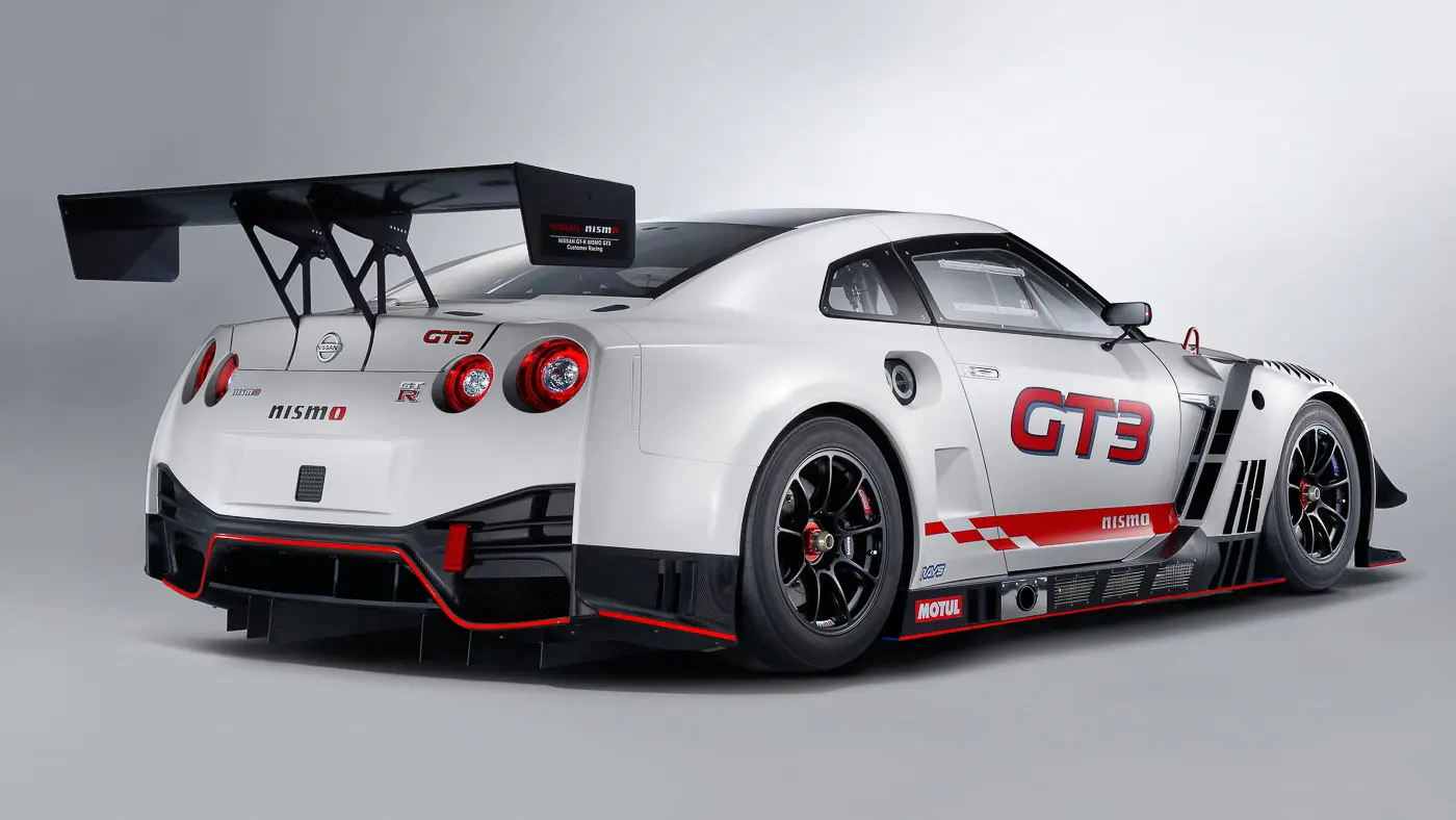 نیسان GT-R GT3 با طراحی اسپورت و چراغ‌های LED پیشرفته