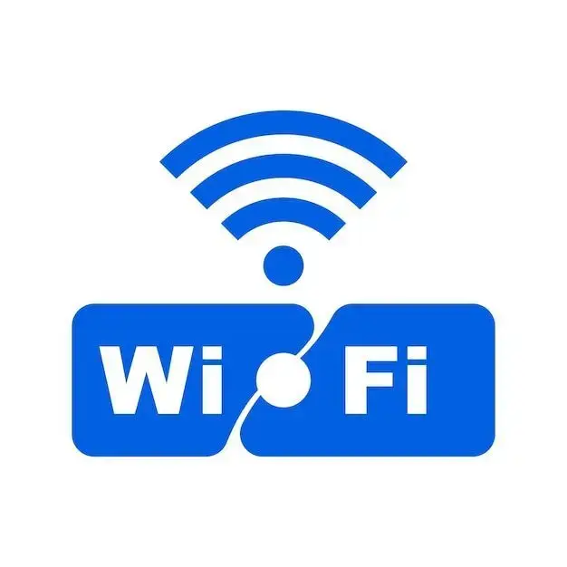 نمای نزدیک یک روتر Wi-Fi مدرن با دکمه‌ها و نشان‌های مختلف