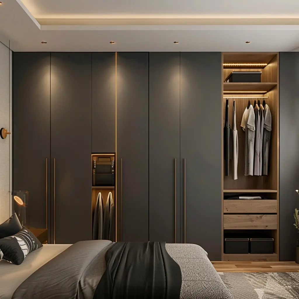 خرید کمد دیواری؛ راهنمای انتخاب طراحی و متریال و راهنمای تصمیم‌گیری