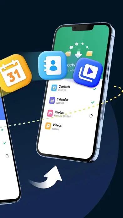 نصب برنامه انتقال اطلاعات از اندروید به آیفون