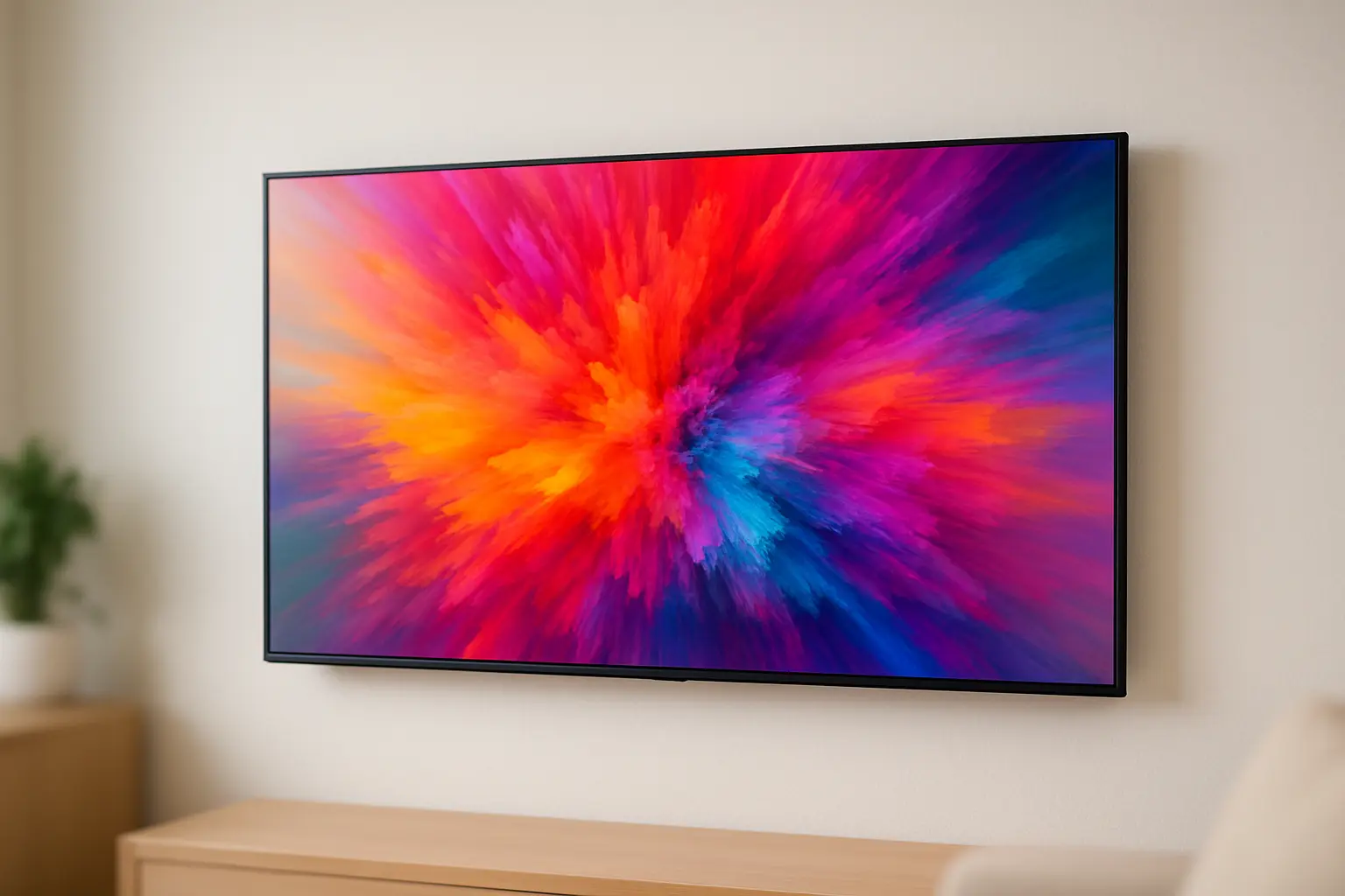 پورتهای اتصال تلویزیون QLED شامل HDMI، USB و شبکه