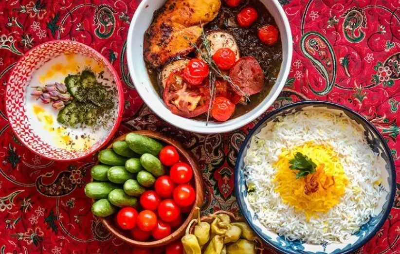 غذاهای محلی شمال ایران با مواد اولیه سنتی