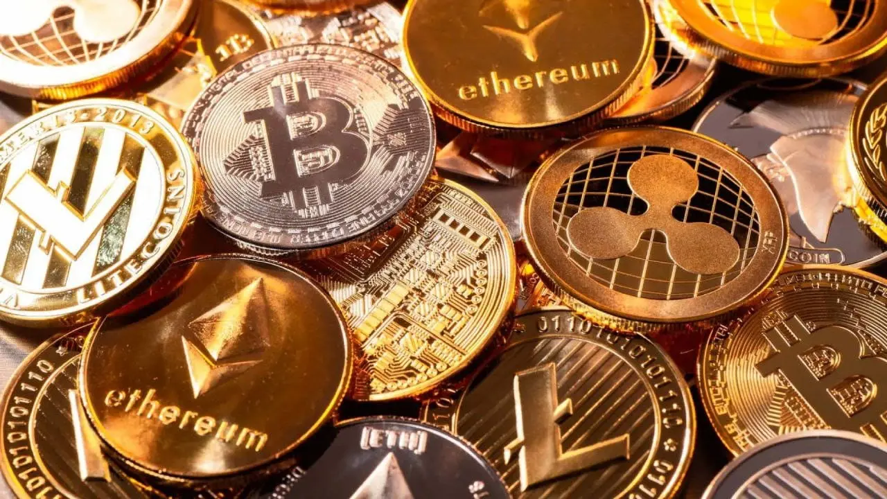 نمودار قیمت ارز دیجیتال با نشانگرهای تحلیل تکنیکال