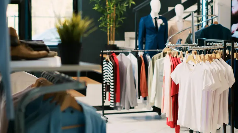 نمونه‌ای از پرو مجازی لباس در اپلیکیشن خرید اینترنتی