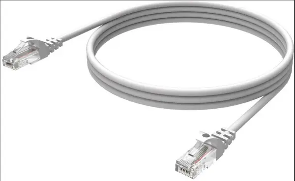 نمونه کابل شبکه مسی با استاندارد Cat6