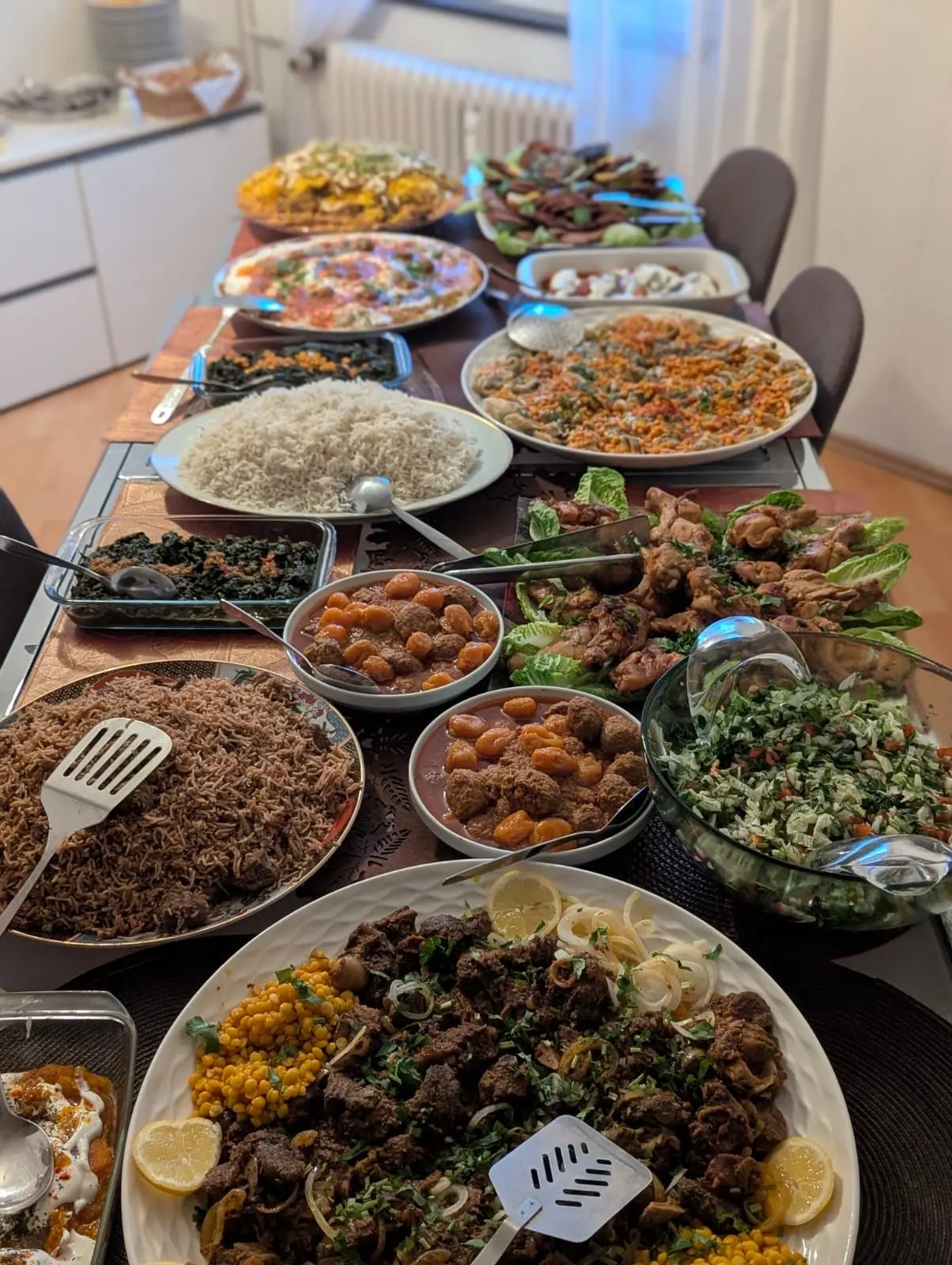 کوفته سنتی کردی با ادویه‌جات محلی