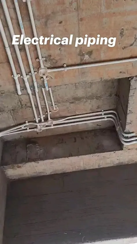 نصب صحیح لوله برق در ساختمان
