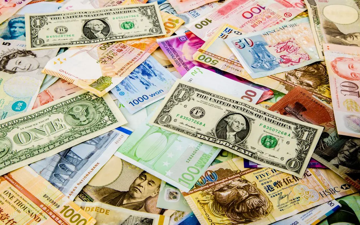 نمودار مقایسه قدرت خرید پول ملی در کشورهای مختلف