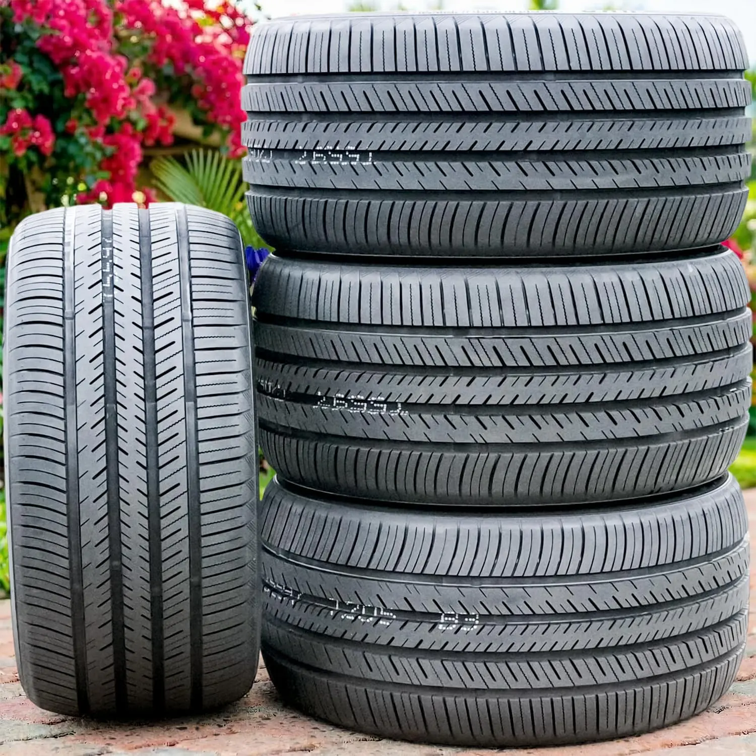 لاستیک تابستانی با طرحهای خاص برای افزایش چسبندگی در جاده