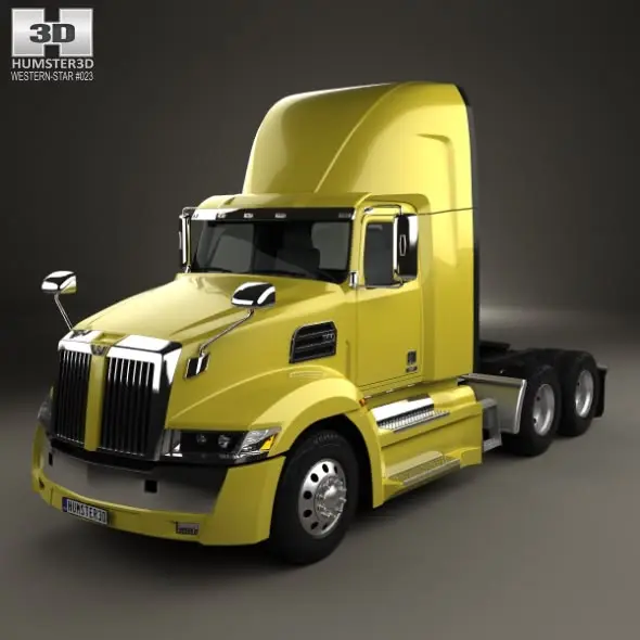 کابین کامیون Western Star 5700 با طراحی مدرن