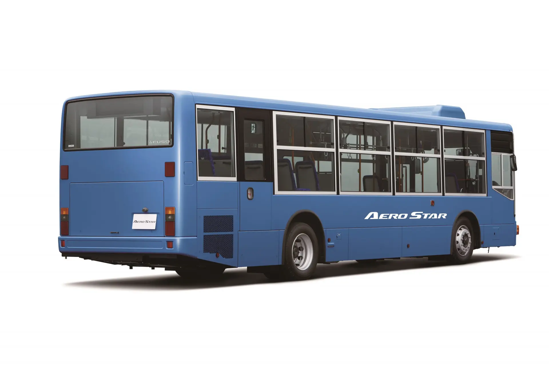 اتوبوس بین‌شهری فوسو AEROSTAR با طراحی بدون پله و امکانات رفاهی برای مسافرت‌های طولانی