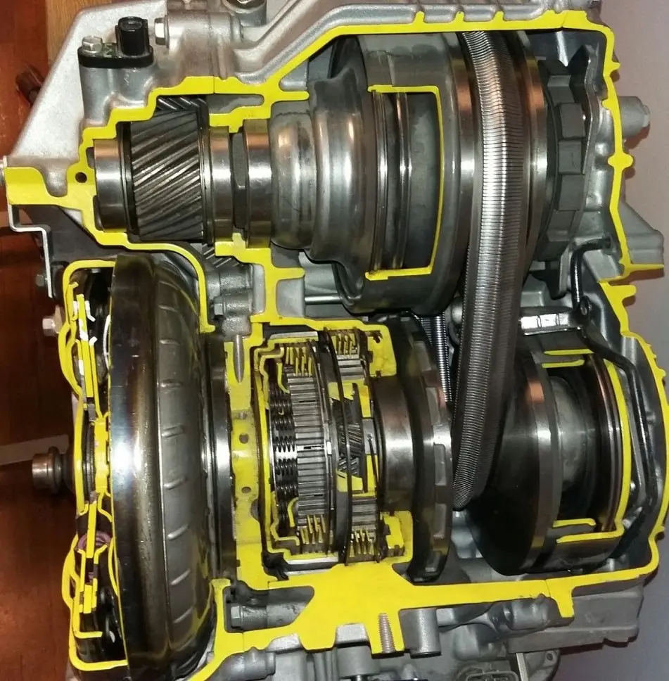 مقایسه ساختار داخلی گیربکس CVT با گیربکس اتوماتیک سنتی