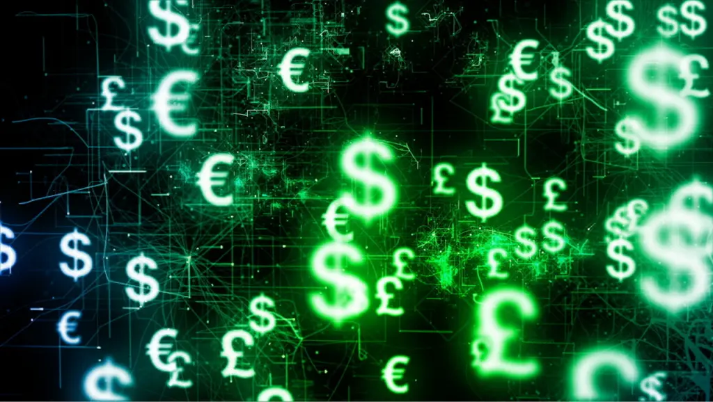 نمودار مقایسهای بین پول نقد، کارتهای بانکی و ارز دیجیتال بانک مرکزی