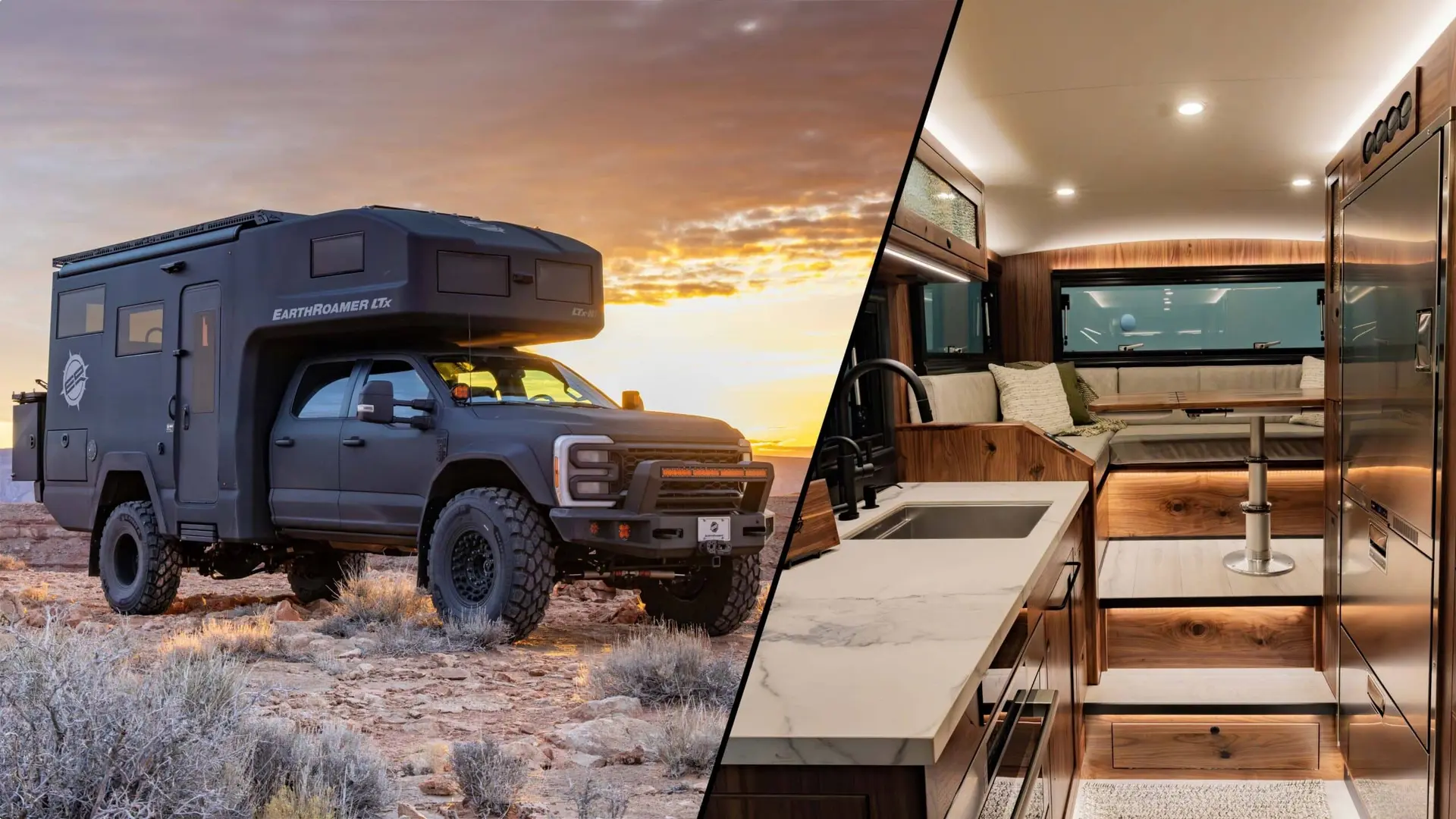فضای داخلی و امکانات کمپینگ EarthRoamer LTi