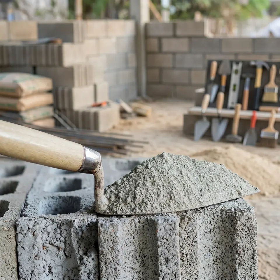 خط تولید سیمان در یک کارخانه مدرن
