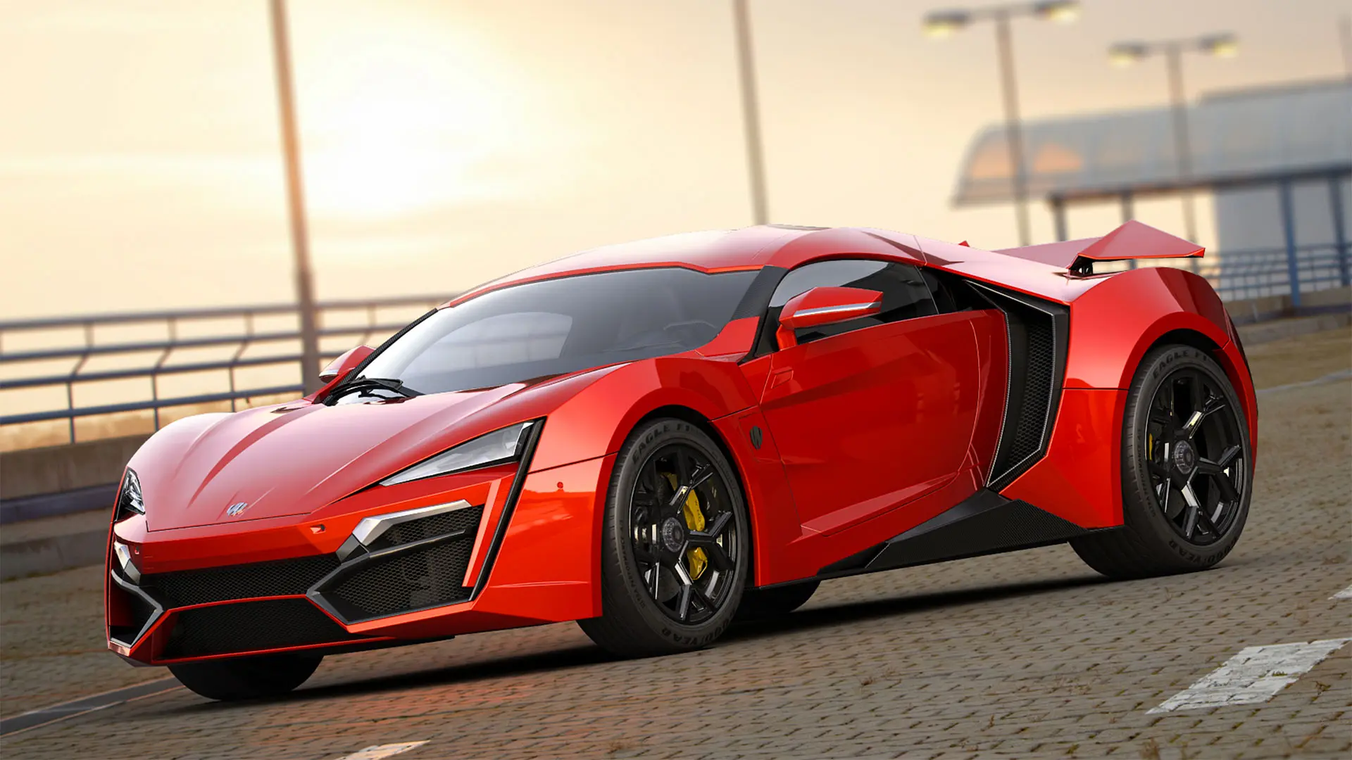 Lykan HyperSport با طراحی دو در و چهار صندلی و بدنه کامپوزیت کربن