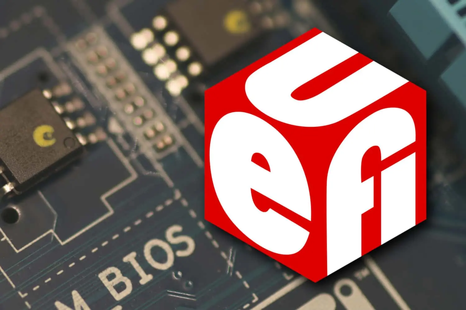 نمای گرافیکی محیط UEFI در یک مادربرد مدرن