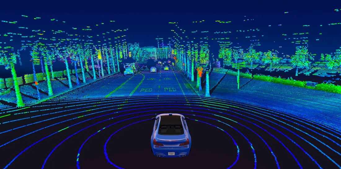 دستگاه LiDAR Velodyne Alpha Prime برای کاربردهای خودران و صنعتی