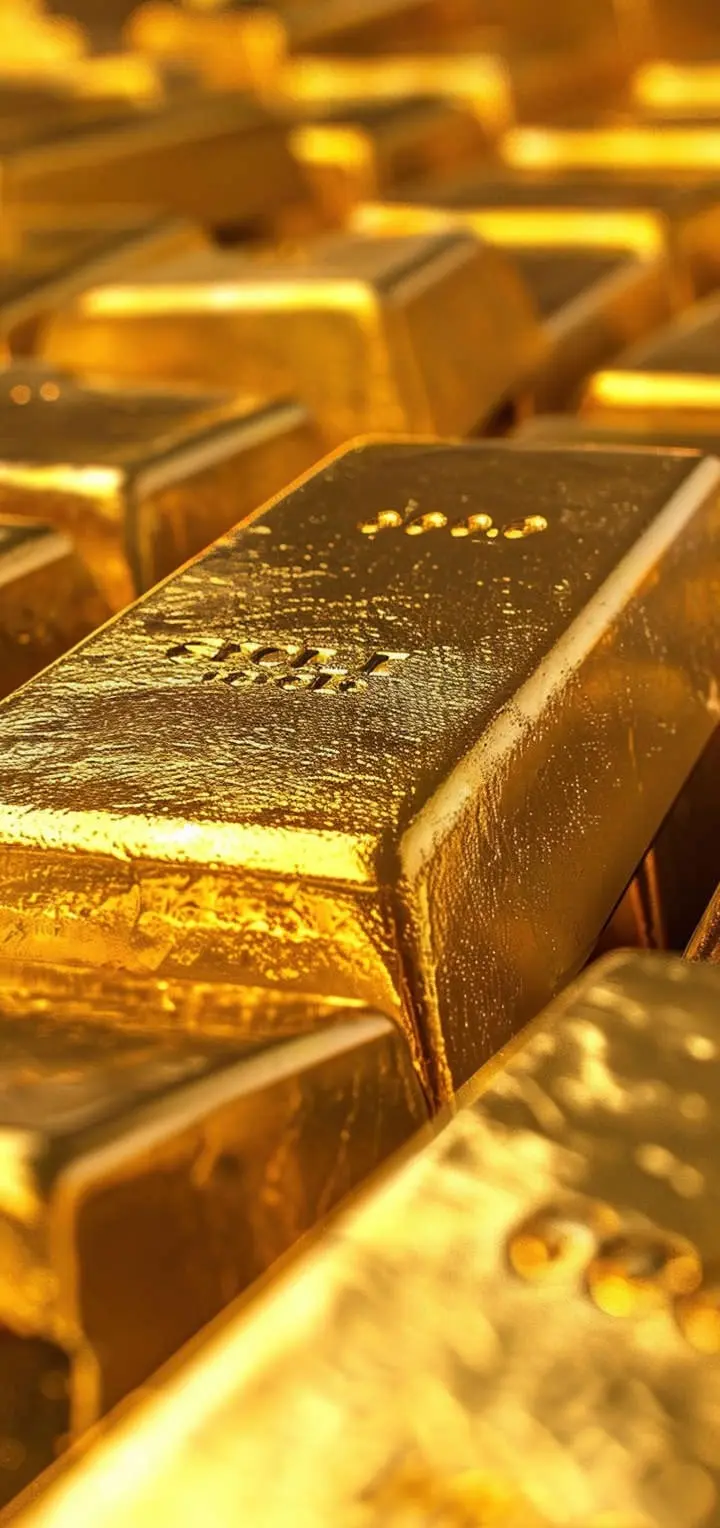 نمودار نوسان قیمت طلا در بازار جهانی