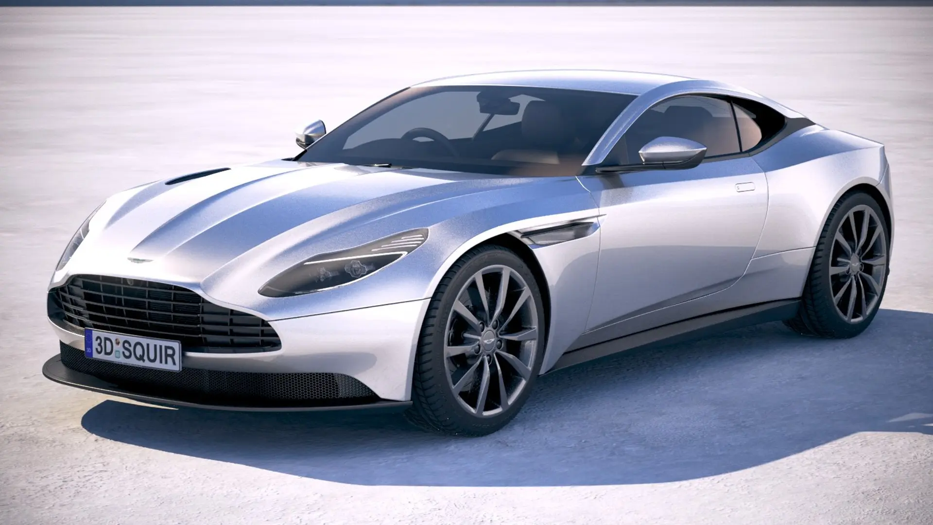 آستون مارتین دی‌بی۱۱ با طراحی مدرن و موتور V8 قدرتمند