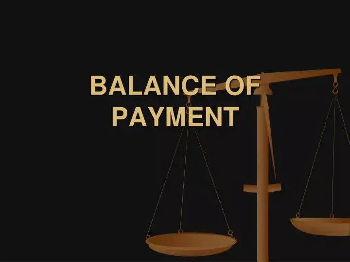 نمودار تأثیر تراز پرداخت‌ها بر اقتصاد ملی