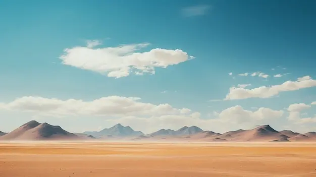 منظره بیابانی دشت نمک اصفهان در شب با آسمان پرستاره