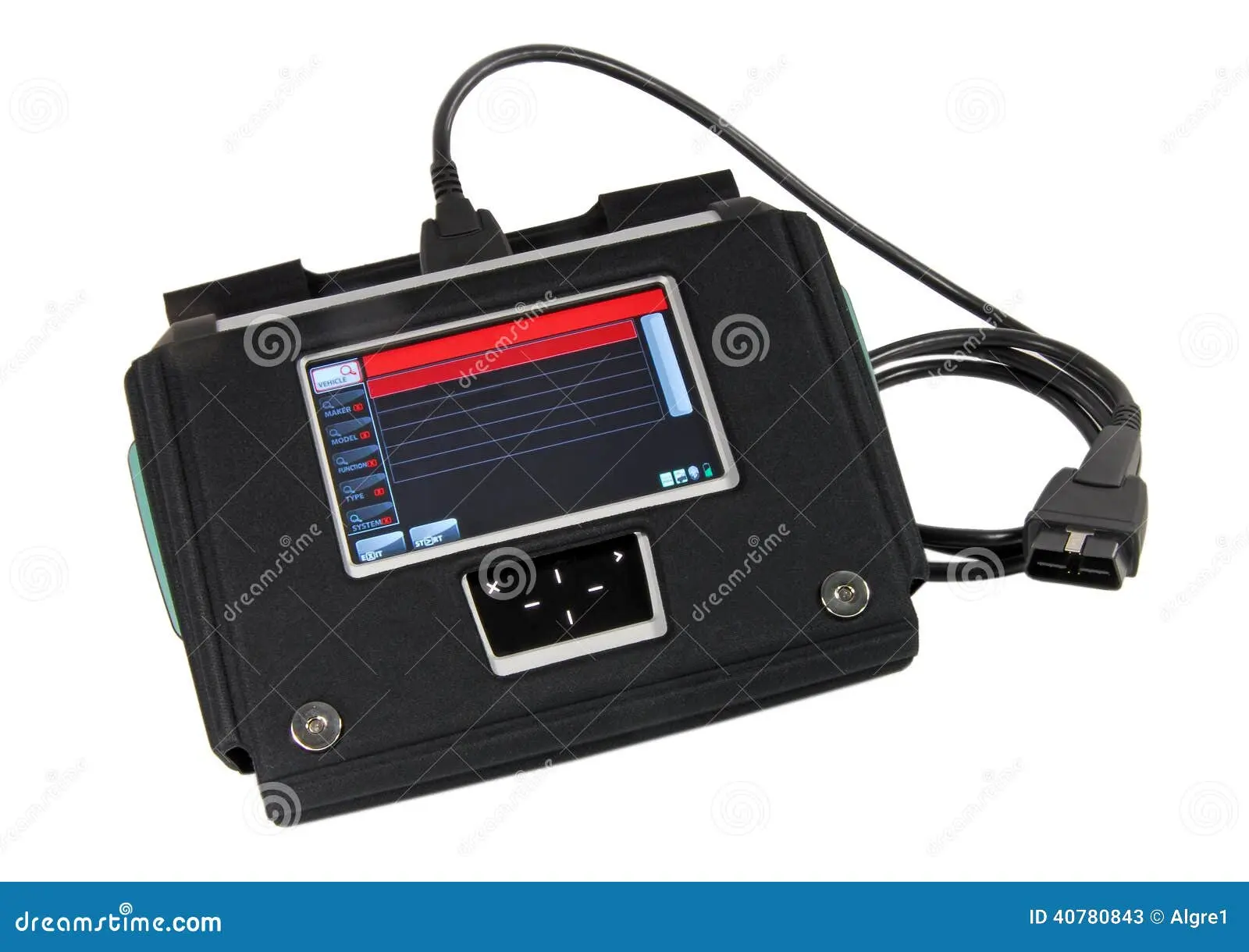 دستگاه دیاگ مدرن برای تشخیص و برنامهریزی ECU خودرو