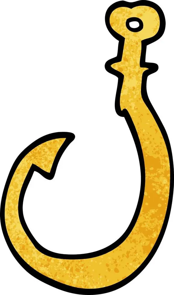 تصویر ساده و گرافیکی از شیارهای قلاب در یک بلوک بتنی