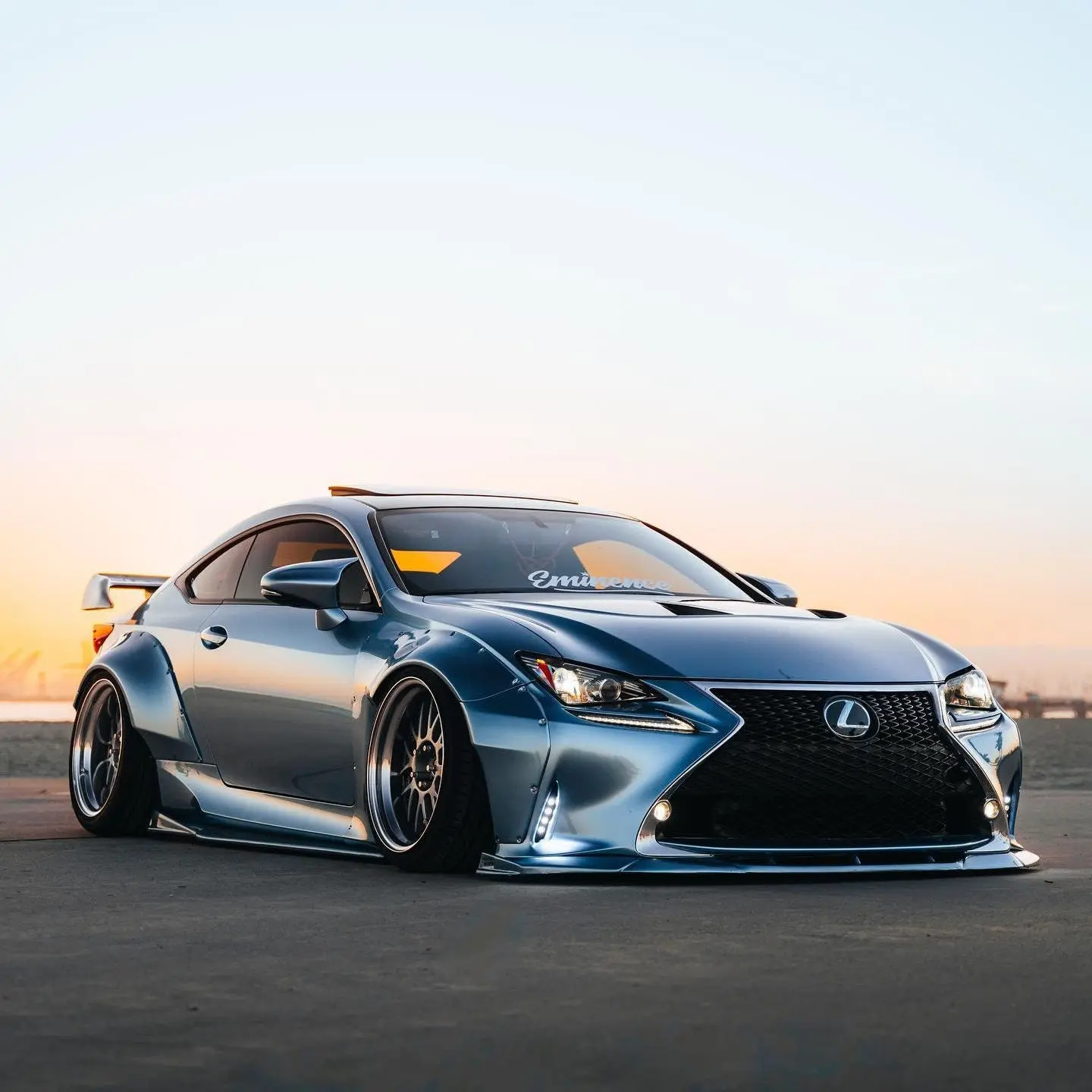 لکسوس RC F با طراحی اسپرت و موتور توربو