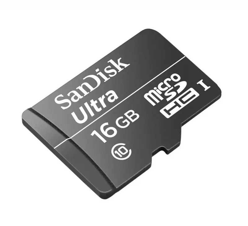 نمونه انواع کارت حافظه microSD و SD با ظرفیتهای مختلف
