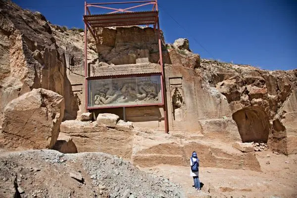 منظره کوهستانی زیبا در زنجان