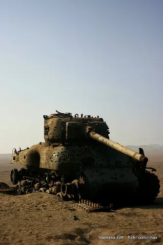 تانک تیگر آلمانی در نمایشگاه تاریخی