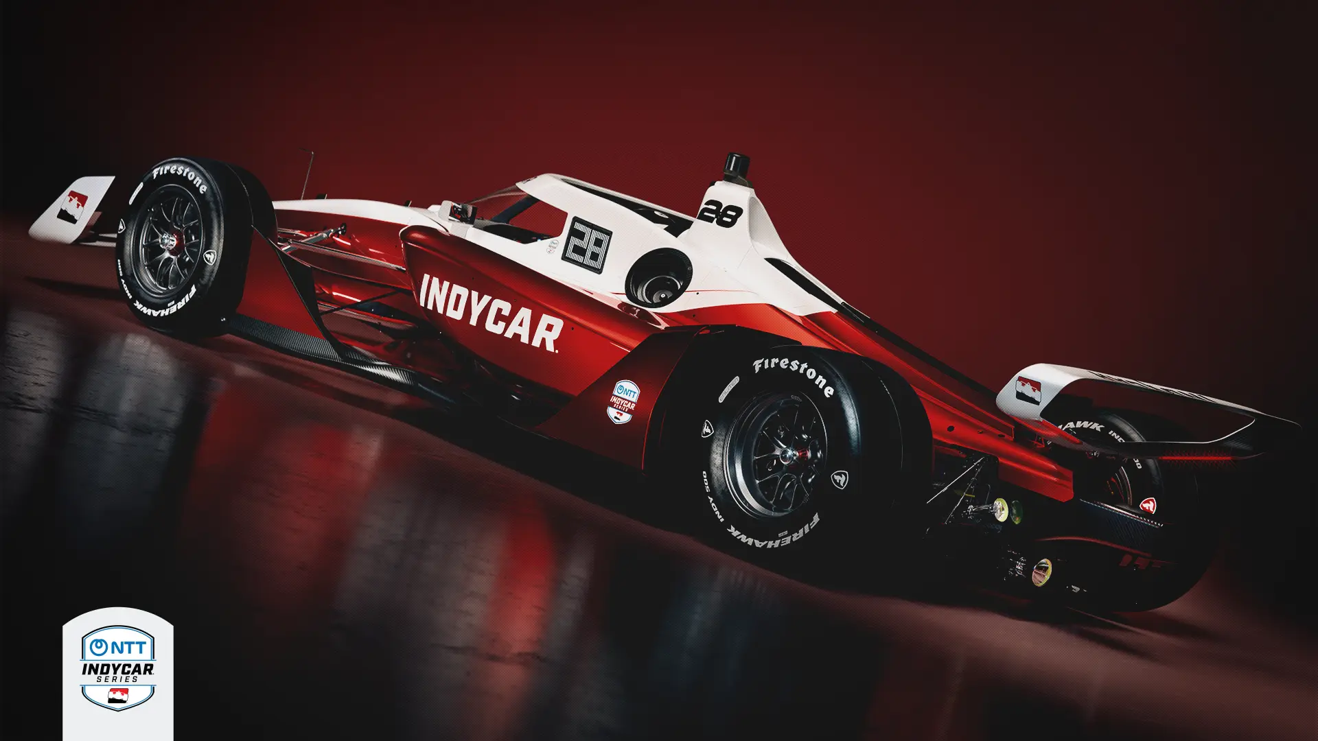 راننده IndyCar در حال عبور از یک پیچ تند با خودرو با طراحی هوشمندانه