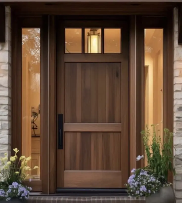 در UPVC با سیستم عایق‌بندی داخلی و طراحی مدرن