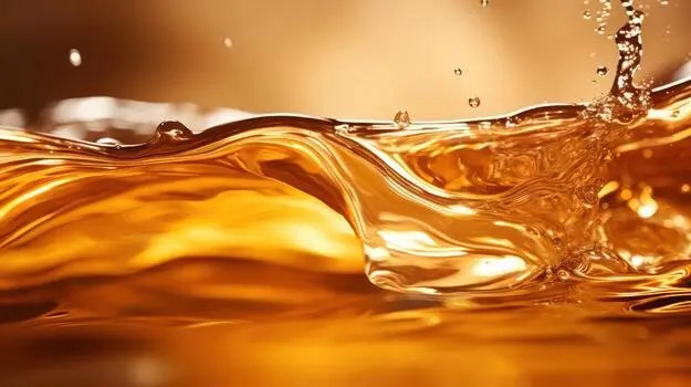 روغن ریز در حال ریختن از ظرف به موتور