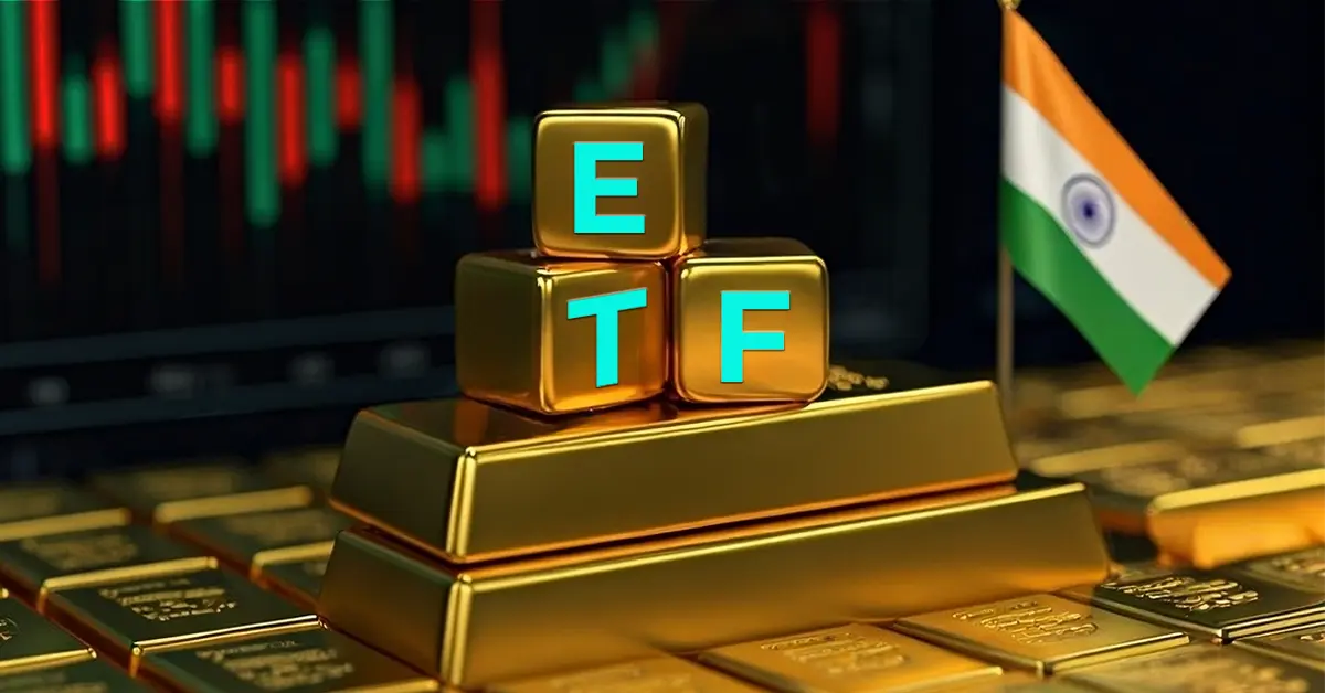 نمایش گرافیکی روش سرمایه‌گذاری در ETF طلا و نوسانات قیمت آن