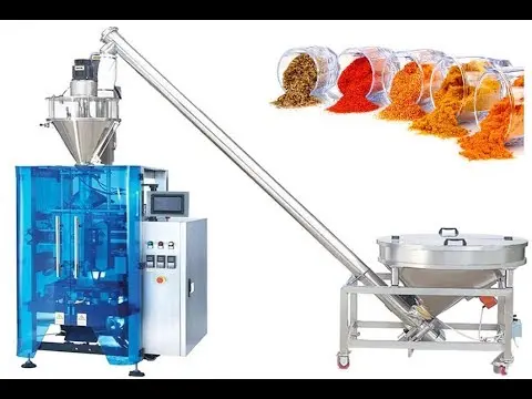 نمونه دستگاه بستهبندی نیمه اتوماتیک برای ادویه