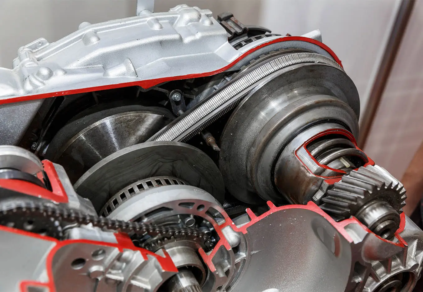 گیربکس CVT و اجزای داخلی آن