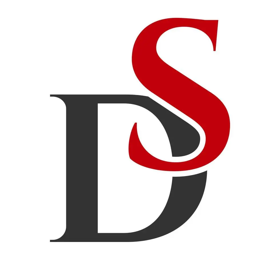 لوگو DS با طراحی مدرن و لوکس